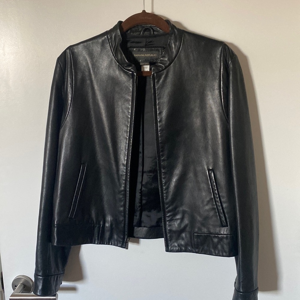 Leather jacket